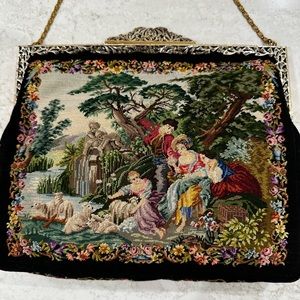Micro Petit Point Austrian Purse